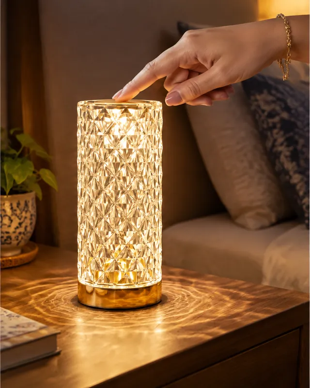 Crystal Rose Touch Lamp: step 2, Touch