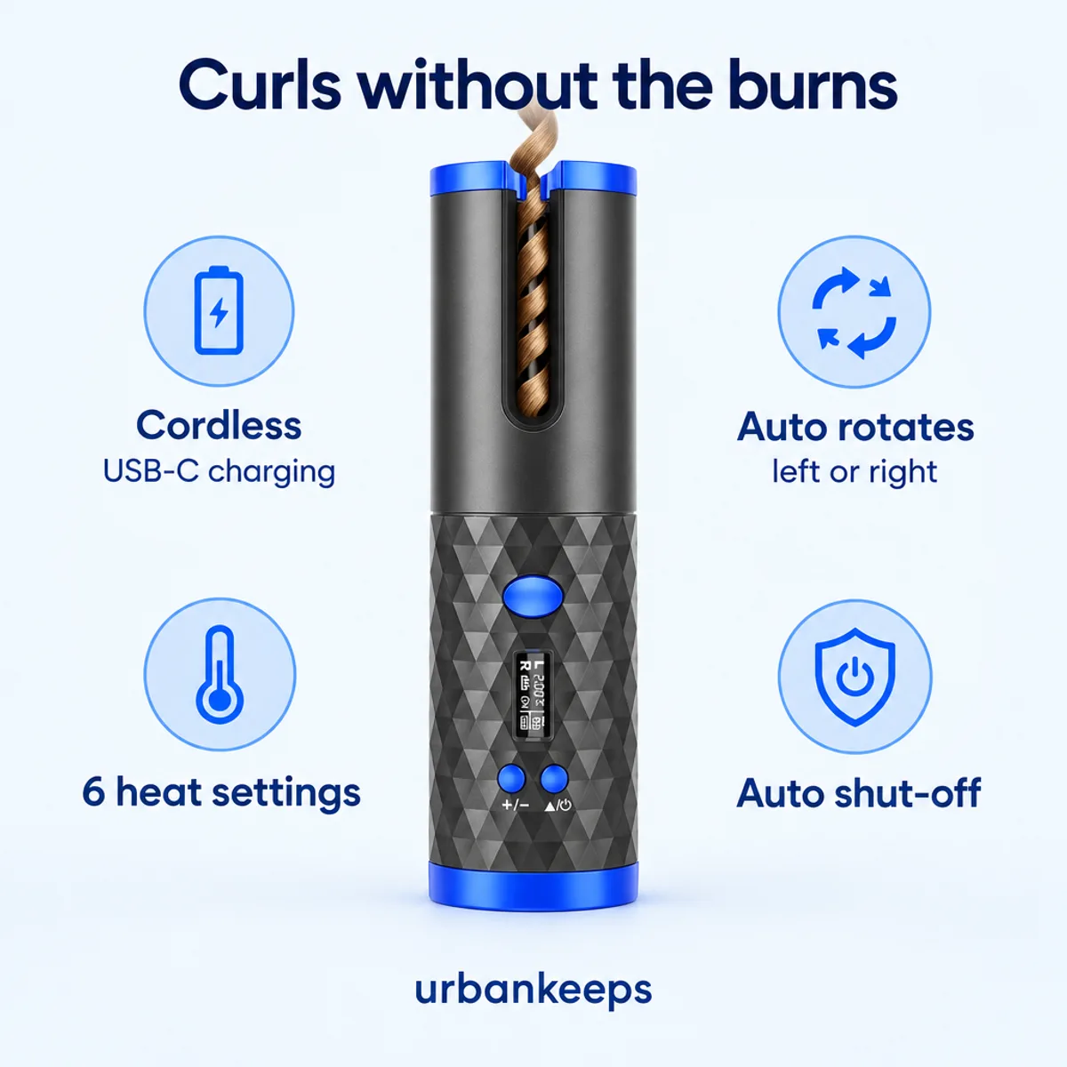 CurlSwift Auto Rotating Hair Curler — image 3