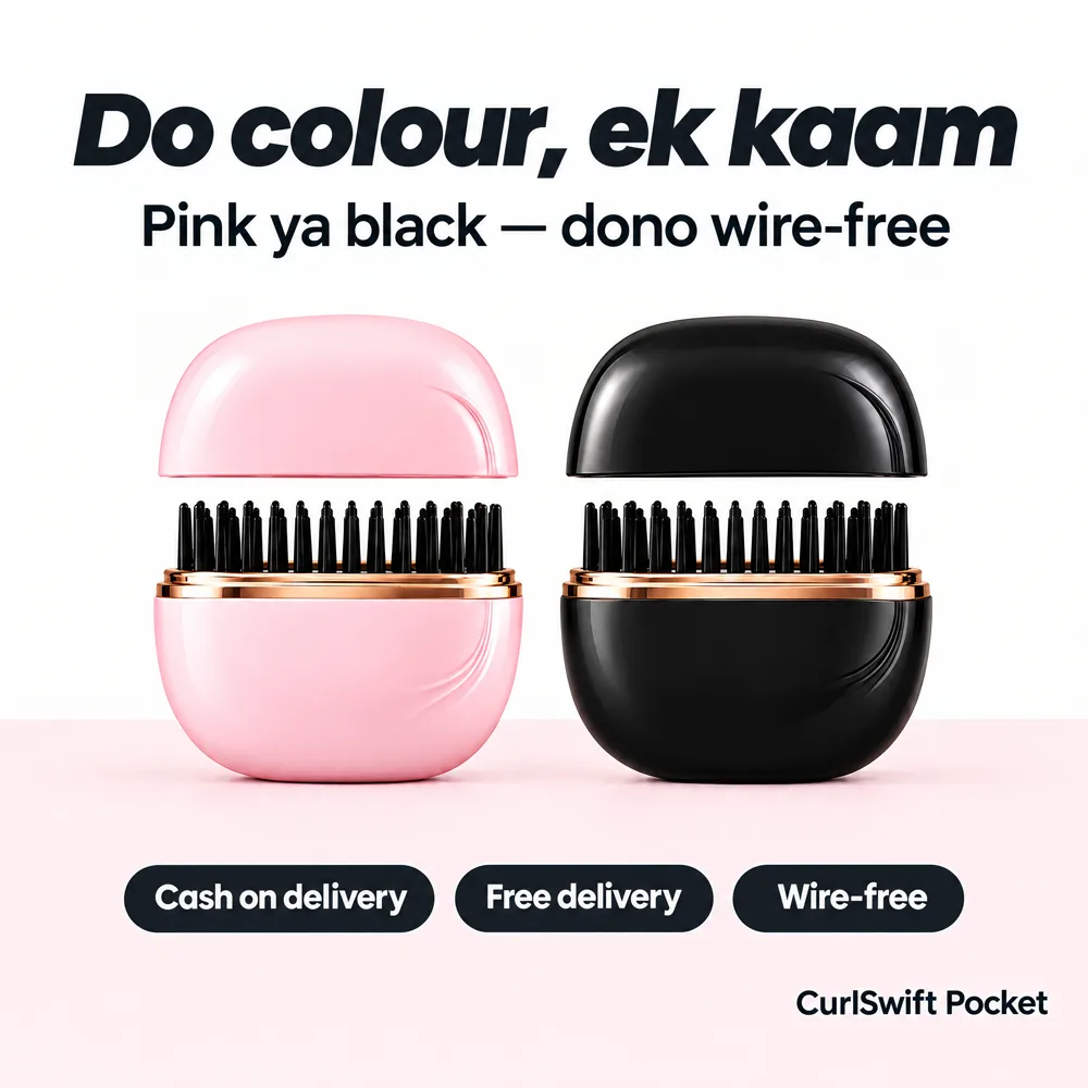 CurlSwift Pocket Hair Straightening Brush — image 4