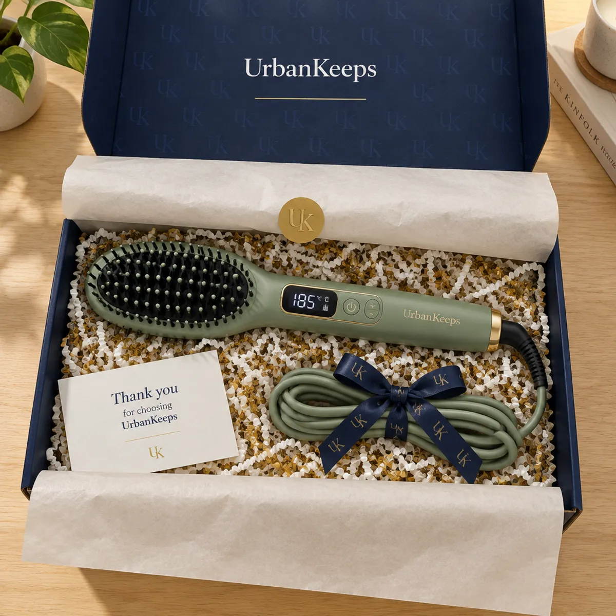 CurlSwift Heated Straightening Comb — image 3