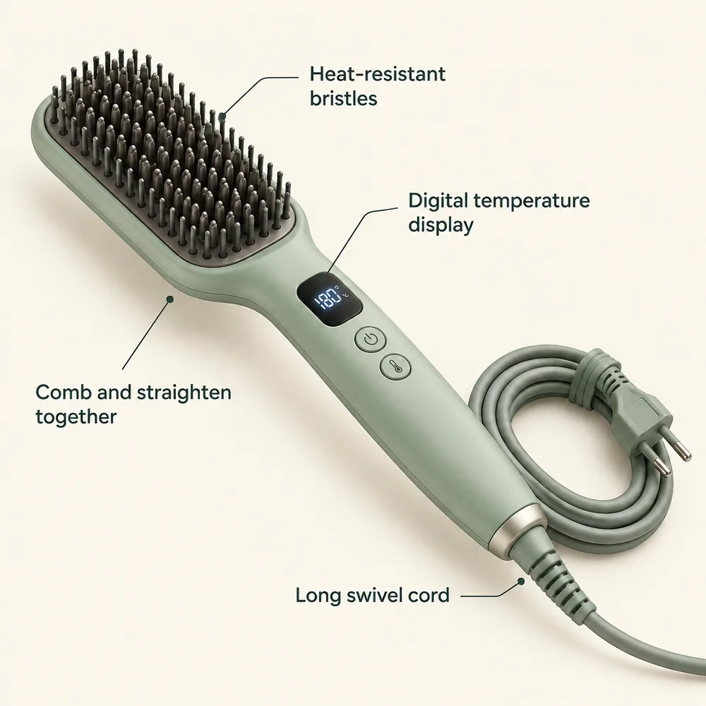 CurlSwift Heated Straightening Comb — image 5