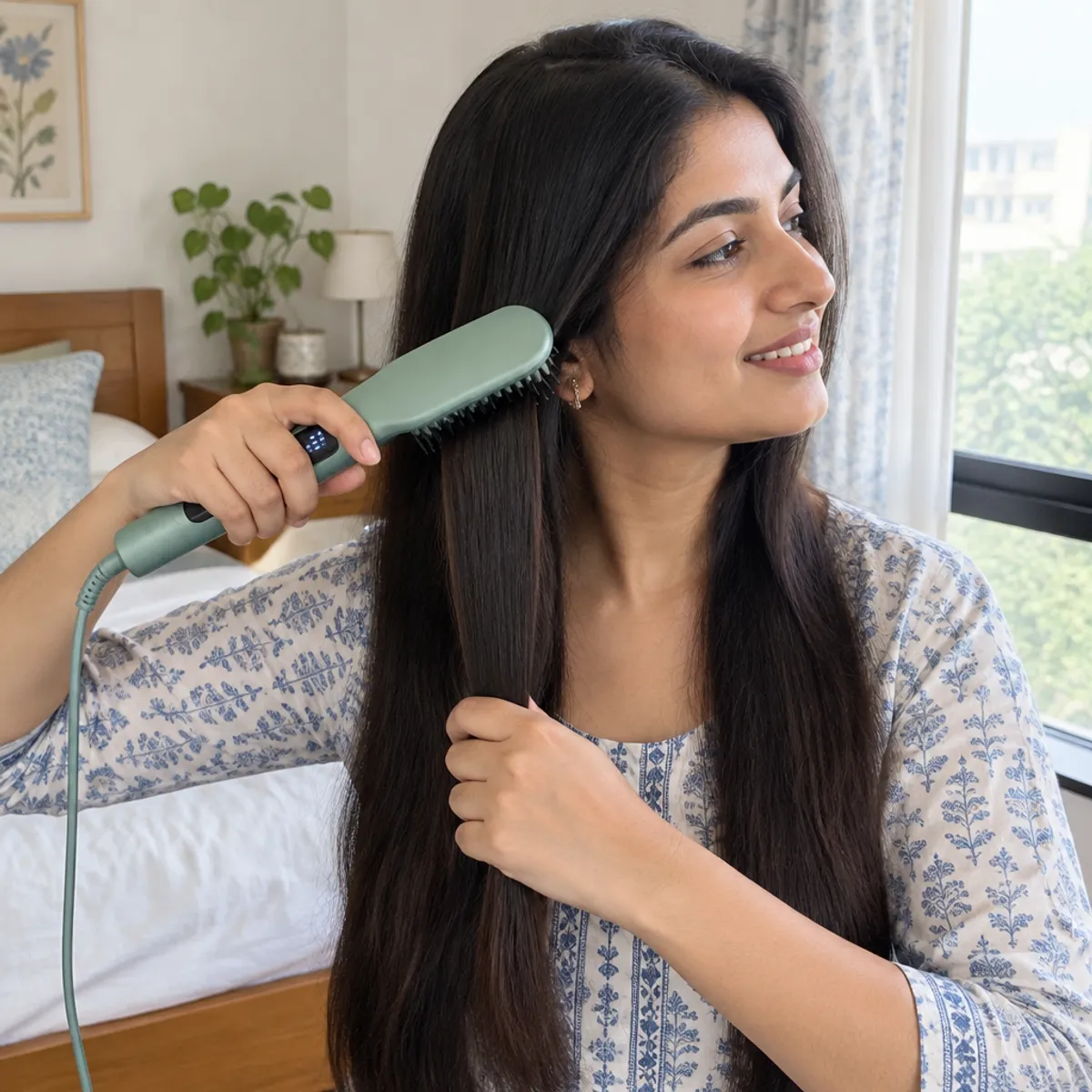 CurlSwift Heated Straightening Comb — image 2