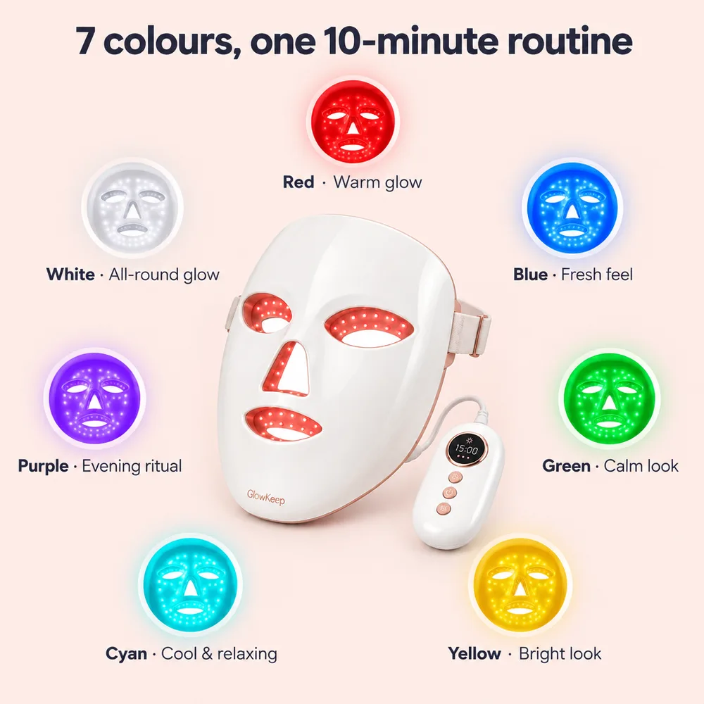 GlowKeep 7-Colour LED Face Mask — image 4