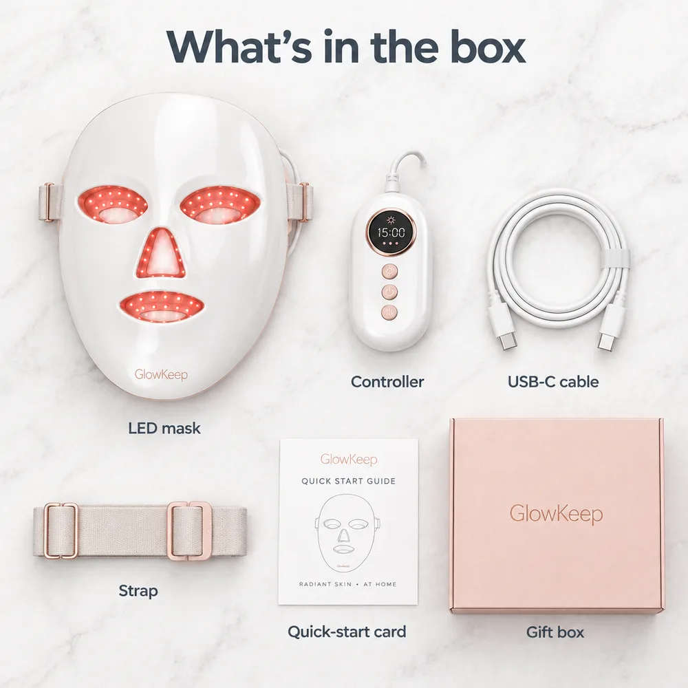 GlowKeep 7-Colour LED Face Mask — image 6