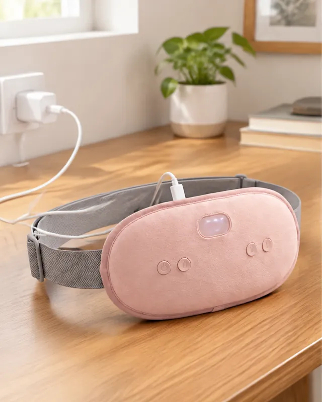 Heat & Massage Pain Relief Belt: step 1, Charge