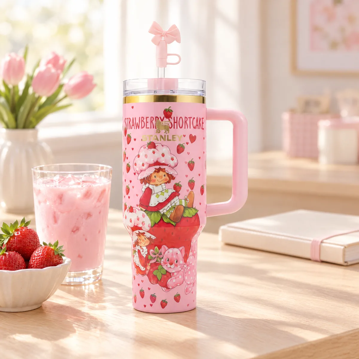 Stanley x Strawberry Shortcake Quencher Tumbler 40 oz — image 3