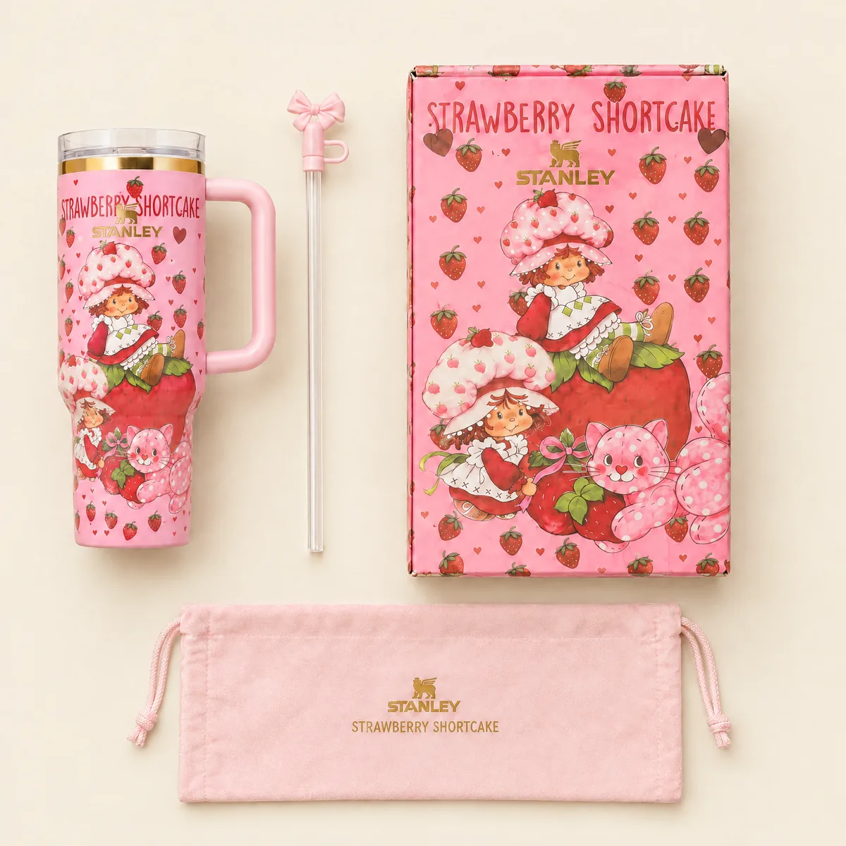 Stanley x Strawberry Shortcake Quencher Tumbler 40 oz — image 6