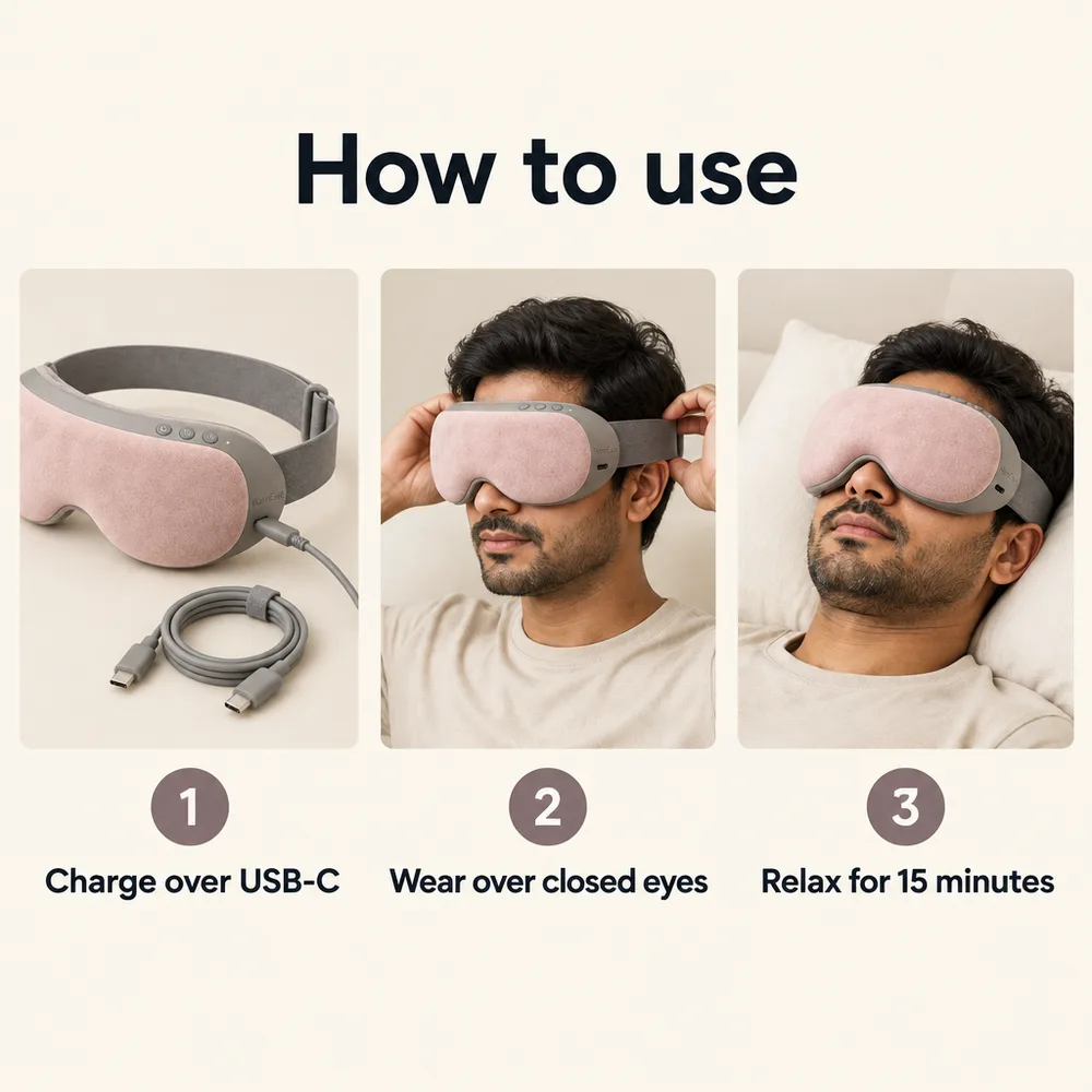 WarmEase Eye Heated Eye Massager — image 5
